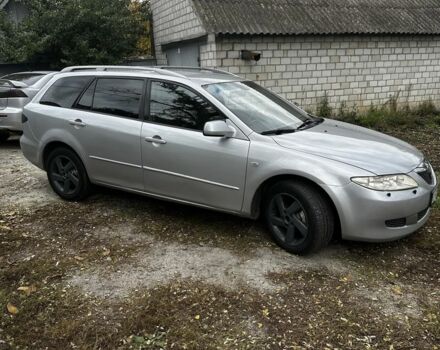 Серый Мазда 6, объемом двигателя 2 л и пробегом 290 тыс. км за 1200 $, фото 1 на Automoto.ua