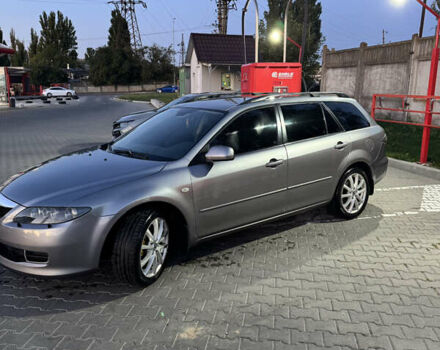 Серый Мазда 6, объемом двигателя 2 л и пробегом 248 тыс. км за 3950 $, фото 1 на Automoto.ua