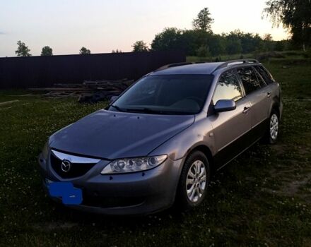 Серый Мазда 6, объемом двигателя 2 л и пробегом 100 тыс. км за 2700 $, фото 4 на Automoto.ua