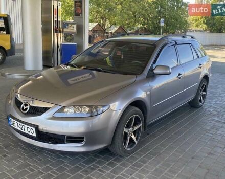 Серый Мазда 6, объемом двигателя 2 л и пробегом 325 тыс. км за 4999 $, фото 1 на Automoto.ua
