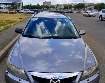 Серый Мазда 6, объемом двигателя 2 л и пробегом 307 тыс. км за 4500 $, фото 1 на Automoto.ua