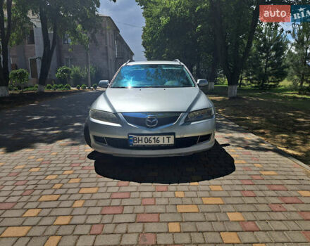 Серый Мазда 6, объемом двигателя 2 л и пробегом 193 тыс. км за 3700 $, фото 2 на Automoto.ua