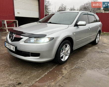 Сірий Мазда 6, об'ємом двигуна 2 л та пробігом 219 тис. км за 4100 $, фото 1 на Automoto.ua