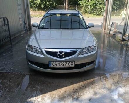 Серый Мазда 6, объемом двигателя 2 л и пробегом 238 тыс. км за 4200 $, фото 1 на Automoto.ua