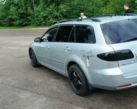 Серый Мазда 6, объемом двигателя 2 л и пробегом 316 тыс. км за 4200 $, фото 2 на Automoto.ua
