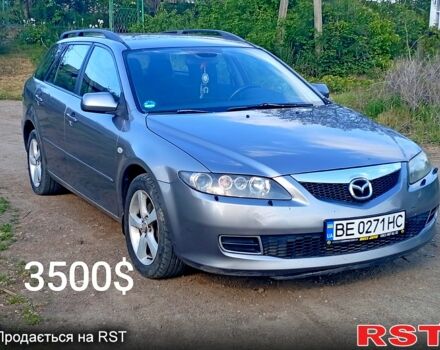 Серый Мазда 6, объемом двигателя 2 л и пробегом 280 тыс. км за 3500 $, фото 3 на Automoto.ua
