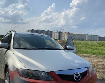 Серый Мазда 6, объемом двигателя 1.8 л и пробегом 217 тыс. км за 3500 $, фото 1 на Automoto.ua