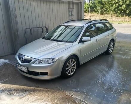 Серый Мазда 6, объемом двигателя 2 л и пробегом 238 тыс. км за 4200 $, фото 2 на Automoto.ua