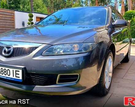 Серый Мазда 6, объемом двигателя 1.8 л и пробегом 209 тыс. км за 5500 $, фото 1 на Automoto.ua