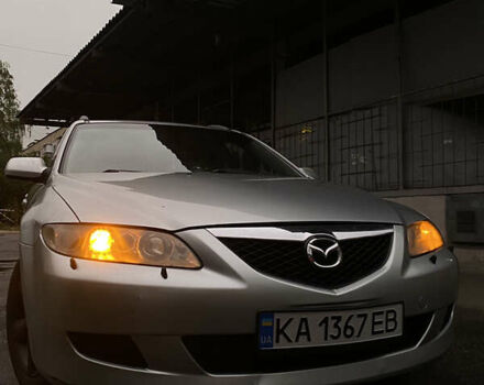 Серый Мазда 6, объемом двигателя 2 л и пробегом 250 тыс. км за 4200 $, фото 1 на Automoto.ua