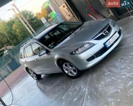 Серый Мазда 6, объемом двигателя 1.8 л и пробегом 236 тыс. км за 4200 $, фото 1 на Automoto.ua