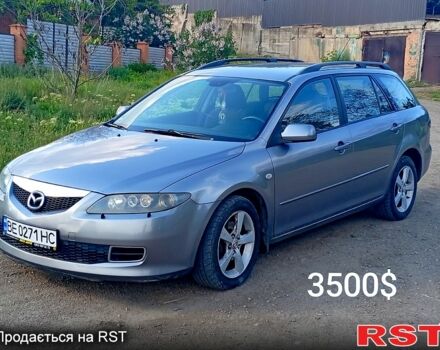 Серый Мазда 6, объемом двигателя 2 л и пробегом 280 тыс. км за 3500 $, фото 4 на Automoto.ua