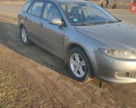 Сірий Мазда 6, об'ємом двигуна 2 л та пробігом 388 тис. км за 3800 $, фото 1 на Automoto.ua