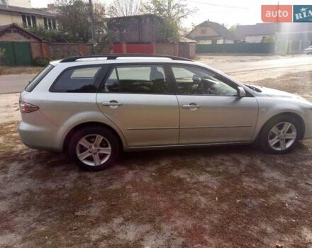 Серый Мазда 6, объемом двигателя 2 л и пробегом 247 тыс. км за 5350 $, фото 2 на Automoto.ua