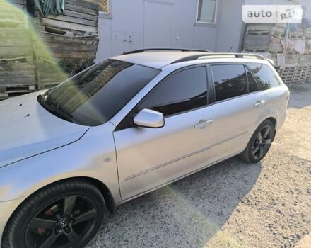 Серый Мазда 6, объемом двигателя 2 л и пробегом 367 тыс. км за 5000 $, фото 1 на Automoto.ua