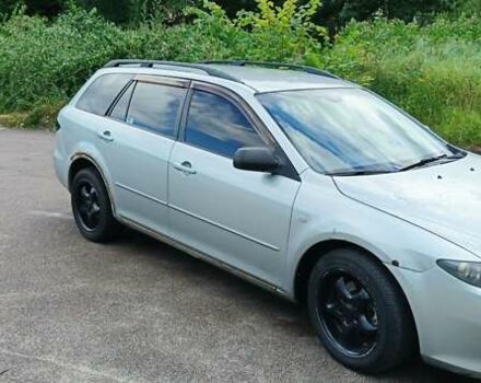 Серый Мазда 6, объемом двигателя 2 л и пробегом 316 тыс. км за 4200 $, фото 3 на Automoto.ua
