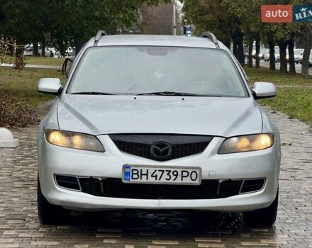 Серый Мазда 6, объемом двигателя 2 л и пробегом 427 тыс. км за 3400 $, фото 1 на Automoto.ua