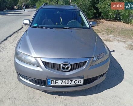 Серый Мазда 6, объемом двигателя 2 л и пробегом 327 тыс. км за 4400 $, фото 2 на Automoto.ua