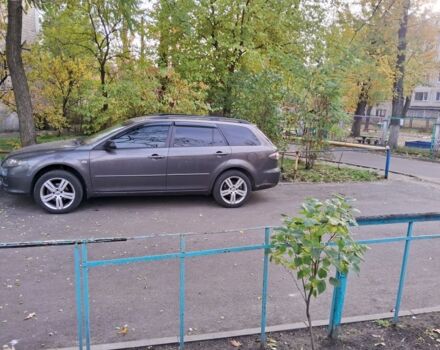 Серый Мазда 6, объемом двигателя 1.8 л и пробегом 192 тыс. км за 5200 $, фото 2 на Automoto.ua