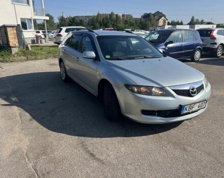 Серый Мазда 6, объемом двигателя 2 л и пробегом 217 тыс. км за 1470 $, фото 2 на Automoto.ua