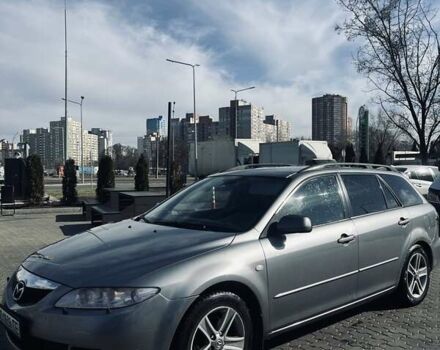Серый Мазда 6, объемом двигателя 2 л и пробегом 300 тыс. км за 4000 $, фото 1 на Automoto.ua
