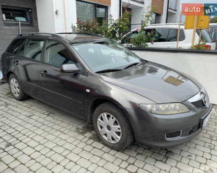 Серый Мазда 6, объемом двигателя 1.8 л и пробегом 267 тыс. км за 3700 $, фото 1 на Automoto.ua