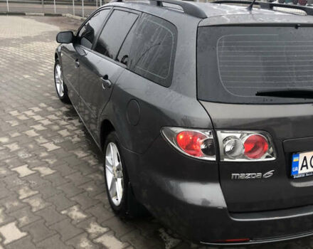 Серый Мазда 6, объемом двигателя 2 л и пробегом 214 тыс. км за 4800 $, фото 3 на Automoto.ua