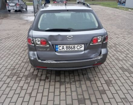 Серый Мазда 6, объемом двигателя 2 л и пробегом 360 тыс. км за 3500 $, фото 2 на Automoto.ua