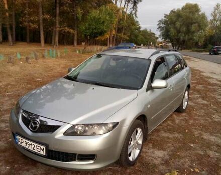 Серый Мазда 6, объемом двигателя 2 л и пробегом 247 тыс. км за 5350 $, фото 3 на Automoto.ua