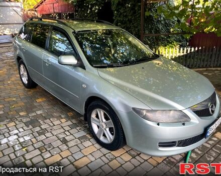 Серый Мазда 6, объемом двигателя 2 л и пробегом 215 тыс. км за 4100 $, фото 1 на Automoto.ua