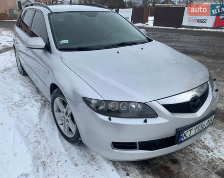 Серый Мазда 6, объемом двигателя 2 л и пробегом 258 тыс. км за 4700 $, фото 4 на Automoto.ua