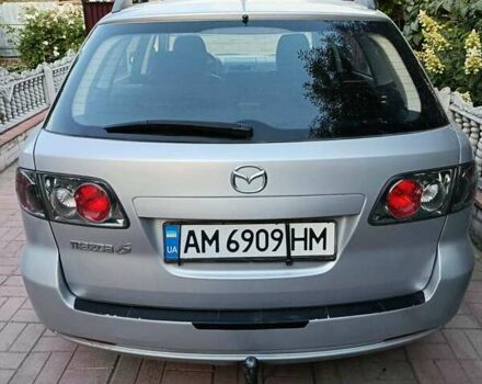 Серый Мазда 6, объемом двигателя 1.8 л и пробегом 285 тыс. км за 4850 $, фото 1 на Automoto.ua