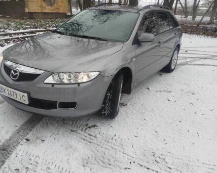 Сірий Мазда 6, об'ємом двигуна 2 л та пробігом 306 тис. км за 4500 $, фото 1 на Automoto.ua