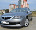 Серый Мазда 6, объемом двигателя 2 л и пробегом 210 тыс. км за 7200 $, фото 1 на Automoto.ua