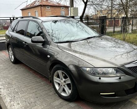 Серый Мазда 6, объемом двигателя 2 л и пробегом 274 тыс. км за 3700 $, фото 5 на Automoto.ua