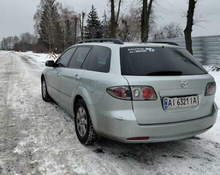 Серый Мазда 6, объемом двигателя 2 л и пробегом 250 тыс. км за 3200 $, фото 1 на Automoto.ua