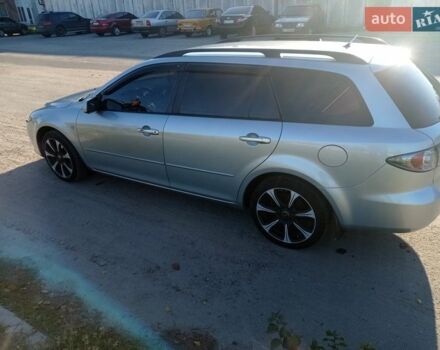 Серый Мазда 6, объемом двигателя 2 л и пробегом 186 тыс. км за 5900 $, фото 3 на Automoto.ua