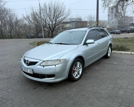 Серый Мазда 6, объемом двигателя 2 л и пробегом 280 тыс. км за 4500 $, фото 1 на Automoto.ua