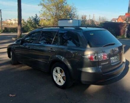 Серый Мазда 6, объемом двигателя 2 л и пробегом 200 тыс. км за 4900 $, фото 1 на Automoto.ua