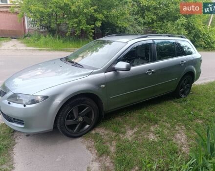 Серый Мазда 6, объемом двигателя 2 л и пробегом 406 тыс. км за 4500 $, фото 6 на Automoto.ua