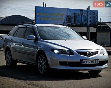 Серый Мазда 6, объемом двигателя 2 л и пробегом 263 тыс. км за 4500 $, фото 1 на Automoto.ua