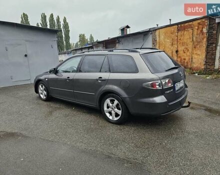 Серый Мазда 6, объемом двигателя 2 л и пробегом 240 тыс. км за 2200 $, фото 1 на Automoto.ua
