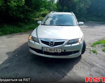 Серый Мазда 6, объемом двигателя 2 л и пробегом 220 тыс. км за 5700 $, фото 2 на Automoto.ua