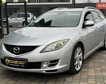 Серый Мазда 6, объемом двигателя 2 л и пробегом 275 тыс. км за 6600 $, фото 2 на Automoto.ua