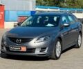 Серый Мазда 6, объемом двигателя 2 л и пробегом 228 тыс. км за 6540 $, фото 1 на Automoto.ua