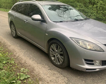 Серый Мазда 6, объемом двигателя 2 л и пробегом 278 тыс. км за 7500 $, фото 2 на Automoto.ua