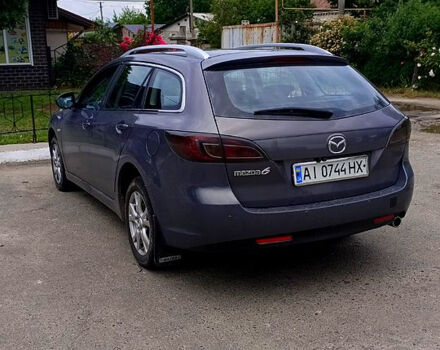 Серый Мазда 6, объемом двигателя 2 л и пробегом 280 тыс. км за 6200 $, фото 1 на Automoto.ua