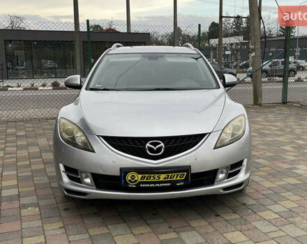 Серый Мазда 6, объемом двигателя 2 л и пробегом 275 тыс. км за 6600 $, фото 1 на Automoto.ua