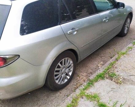 Серый Мазда 6, объемом двигателя 2 л и пробегом 200 тыс. км за 1900 $, фото 3 на Automoto.ua