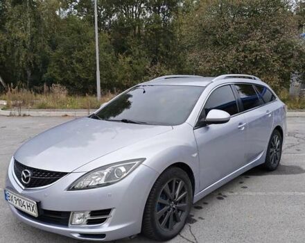 Серый Мазда 6, объемом двигателя 2 л и пробегом 285 тыс. км за 6700 $, фото 1 на Automoto.ua